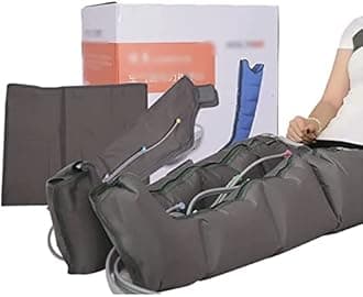 LAVLAP Leg-Massager for Circulation with Compression Pump, Air Compression Calf Thigh Foot Massage, Muscle Pain Relief Sequential Boots Device with Handheld Controller with Arm+Legs+Waist