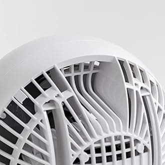 IRIS USA WOOZOO Air Circulator Fan with Remote, Oscillation, 3 Speeds, 52ft Max Air Distance, Adjustable Tilt, Quiet Motor, Small Fan for Bedroom, Office, Dorm, White