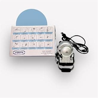 HAMZA Professional Powerful Double Speed Floating Action Instant Relief Electric Massager for Full Body