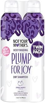 Not Your Mother's Plump for Joy Dry Shampoo (2-Pack) - 7 oz - Dry Shampoo for Ultimate Hair Oil Absorption - Essentials for All Hair Types