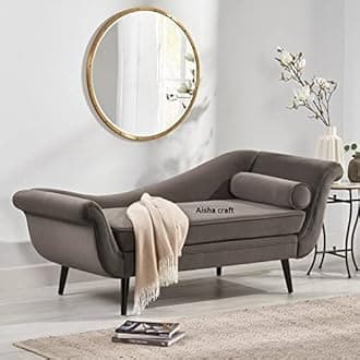 Classic Modern Feel Chaise Lounge (Grey)