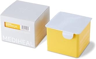 (Only Refill) Mediheal Vitamide Brightening Pad (100 Pads) - Radiance Boosting Pads for Clear, Illuminating Skin - Vegan Gauze Pad