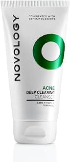Acne Deep Clearing Cleanser with Thymol+Terpineol| Face Wash for Acne,Whiteheads,Blackheads| Gentle, Non-Drying Formula, Suitable for Sensitive skin| 150g