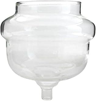 Yama Glass YAMCDM8TB Replacement Glass Top Cup 8 Cup Colourless