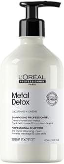 L'Oréal Professionnel Paris Metal Detox Shampoo - Sulfate-Free Anti-Breakage Shampoo For Damaged or Color-Treated Hair, Detoxifies, Prevents Damage & Prolongs Hair Color