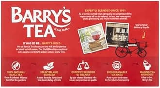 Barry's Tea Barry'S Irish Tea Signature Gold Blend, 160 Count (Pack of 4)