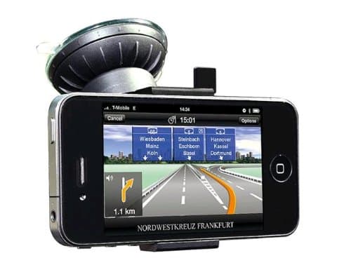 Just Mobile Xtand Go Windshield Window Dash Mount Holder for iPhone 4 4S 5, BLACK