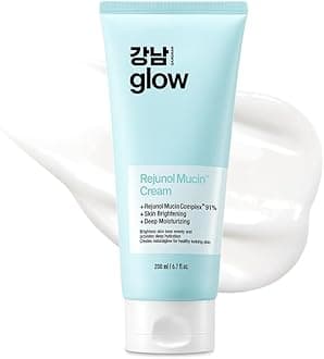 Rejunol Mucin PDRN Facial Cream 6.76 floz - 91.5% Snail Mucin Moisturizer with Hyaluronic Acid & Panthenol I Korean Skin Care I Face Moisturizer for Women | Salmon DNA