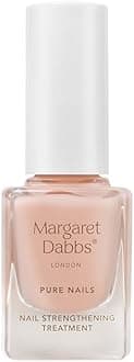 Margaret Dabbs London Nail Strengthening Treatment, An elegant pink Professional Nail Repair & Hardening Serum. Fortifying Nail Serum for Weak, Brittle Nails. Strengthens & Protects Nails. Vegan. 9ml