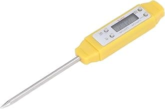 Akozon Digital Food Thermometer Automatic Calibration Pen High Accuracy Electronic Pocket Thermometer Yellow Home and Family Appliance and Decor