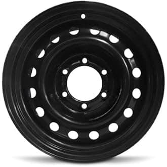 For 2005-2024 Toyota Tacoma 16 Inch Painted Black Rim - OE Direct Replacement - Road Ready Car Wheel