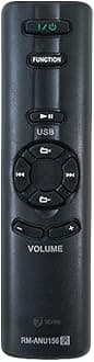 7SEVEN® Compatible for Sony Home Theatre Remote Original RM-ANU156 Model Suitable SA-D20 SA-D40 SA-D10 SA-WMS10 SA-WID7 SAD20 SAD40 SAD10 SAWMS10 SAWID7 SA-WMD20 SS-FMS20 Etc