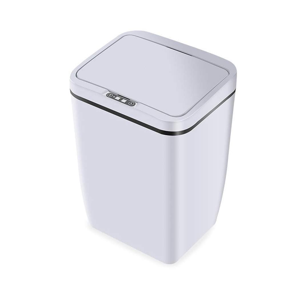 Automatic Contactless Infrared Sensor Trash Can with Lid Automatic Sensor Touch Free Garbage Can 3.17 Gallons
