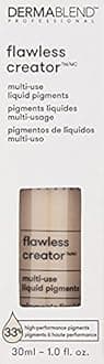Dermablend Flawless Creator Lightweight Foundation - Oil Free Formula - Never Cakey - Covers Skin Blemishes - Weightless Coverage - Suitable For Normal, Combination And Oily Skin - 0N - 30 ML