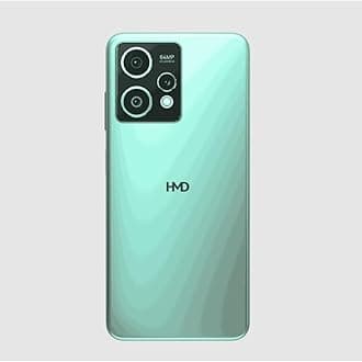 HMD Crest Max 5G | 64MP Triple Rear AI Camera | 50MP Front Camera | Rigid OLED FHD+ HID Display | 8GB + 8GB VRAM, 256GB Storage | Android 14 | 33W Fast Charging | Aqua Green
