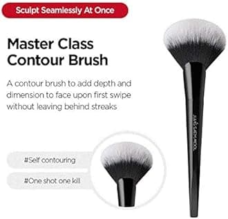 JUNG SAEM MOOL OFFICIAL] Masterclass Contour Brush | Makeup Artist Brand | Synthetic Fanned makeup Brush | Flawless Sculpting