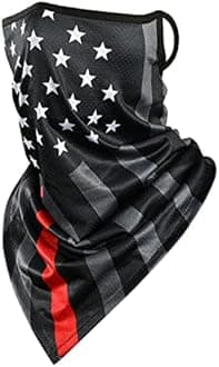 QIMOSHI Face Mask Cold Mask Neck Guard Ear-hanging Type Women Men Sunscreen Measures Summer Use Ventilation Breathe Easily