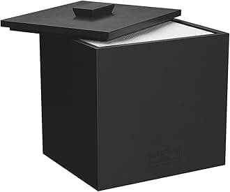 CLEAN SKIN CLUB Cement Box for 50 Disposable Clean Towels XL (Towels NOT Included), Concrete Container for Face Towelettes Bathroom Counter Storage, Cleansing Facial Dry Wipes