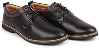 FAUSTO Men's Formal Lace Up Oxford Shoes for Office|Meetings|Daily|Comfort|Fashion|Stylish|Parties|Outdoor|Occasions|TPR Welted Sole (6-13 UK)