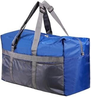 REDCAMP 75L Extra Large Duffle Bag Lightweight, Water Resistant Travel Duffle Bag Foldable for Men Women, Dark Blue