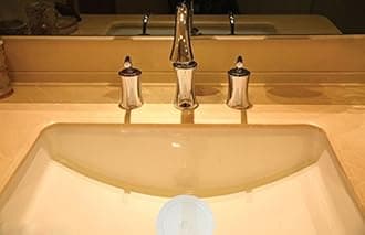 Tub Stopper 2 Pack, 6 inches Large Silicone Drain Plug Hair Stopper Flat Suction Cover for Kitchen Bathroom and Laundry (Mix)