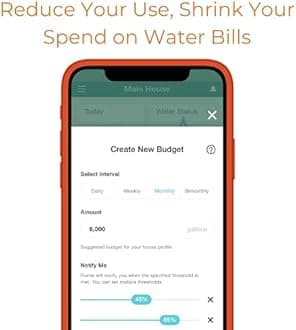 Flume 2 Smart Home WiFi Water Monitor: Detect Leaks Before Damage, Monitor Use in Real Time to Reduce Waste. Installs in Minutes, No Plumbing Required