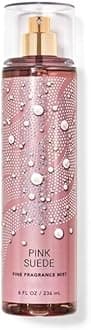 Bath and Body PINK SUEDE fine fragrance mist 8 fl oz / 236 ml Fragrances Notes: Blush Berries, Velvet Peonies, Soft Cotton