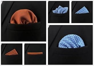 5 Pieces Pocket Square Handkerchiefs Set