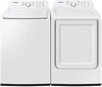 WA40A3005WPR White Top Load HE Washer/Dryer Pair