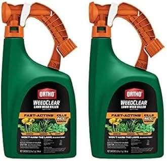OrthoWeedClear Lawn Weed Killer Ready to Spray: for Northern Lawns, 32 oz. (Pack of 2)
