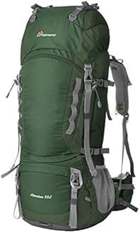 MOUNTAINTOP 75L/80L Waterproof Multi-Function Hiking Camping Bag Backpack for Trekking Mountain with Rain Cover