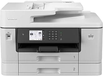 BROTHERMFC-J6940DW Wireless Colour Inkjet Printer, A3 3-1 (Print/Copy/Scan), Wi-Fi/USB/NFC, A4, 500 sheets, UK Plug