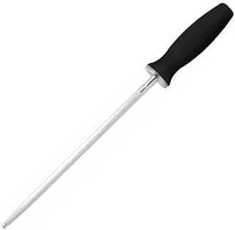 Mercer Culinary Genesis 10-Inch Knife Sharpening Steel, Black , M21010