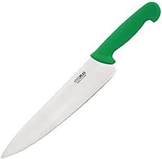 Colour-Coded Chef's Knife 25.5cm / 10 inch Blade Professional Grade | Green for Salads and Fruit | Weight: 190 grams | C868