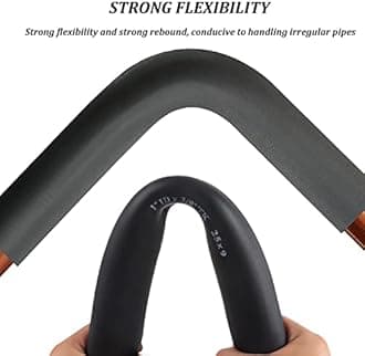 Water Pipe Insulation, Self Sealing Foam Rubber Pipe Wrap, ID 25-108mm Thickened Insulation Tube For Plumbing, Air Conditioning Ducts, Fitness Grip Support (Size : 89mm*20mm)