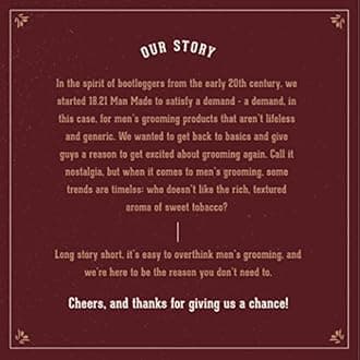 18.21 Man Made Wax, 2oz