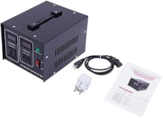 Step UP/Down Transformer 220v to 110v, 500W Voltage Converter 220 to 110 120v to 240V Heavy Duty Power Transformer Automatic Voltage Regulator Stabilizer Circuit Breaker Protection
