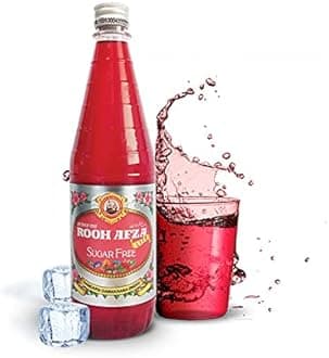 BURNEY Rooh Afza Liquid Sugar Free Original 750 Ml