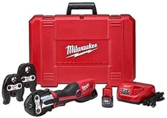 Milwaukee 2473-22 M12 Force Logic Press tool 1/2" - 1" Kit