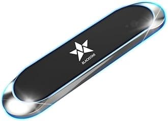 Blackstar MX1 Magnetic Mobile Phone Holder for Car Dashboard/Bike/Home/Office - has Strong & Safe Magnets -Car Phone Mount Stand-Compatible with All Mobiles (MAGSAFE Incompatible)