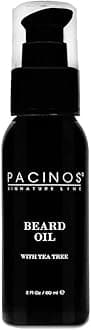 Pacinos Beard Oil - For A Frizz-Free Beard - Helps Relieve Itchiness - Condition & Soften To Touch - Promotes Growth - Formulated With Essential Oils To Add A Healthy Shine