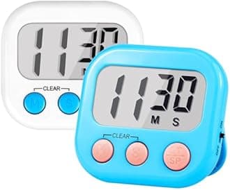 Classroom Timers for Teachers Kids (White Blue)