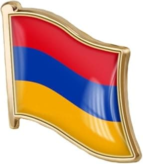 Country Flag Pin Badge International Travel Brooch Metal Alloy Souvenir Pin for Hat Clothes Backpack