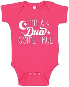 I'm A Dua Come True Muslim Baby Bodysuit One Piece or Toddler Shirt First Ramadan Eid Mubarak Newborn Baby Gift