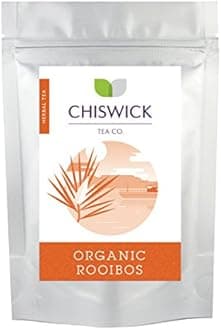 Organic Rooibos (Redbush) Premium Loose Leaf Herbal Tea - Chiswick Tea Co - 50g