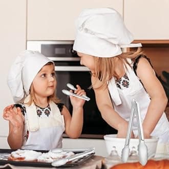 4 Pack Serving Tongs for Buffet,Metal Kitchen Tongs,Stainless Steel Food Tongs, Small Tongs for serving, Silver (9IN)