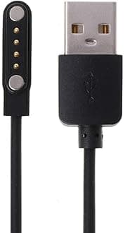 Universal USB Cable, Watch Charger Magnetic 4 pin, Watch Charger, 4mm Adapter Length 45 cm for Smart Watch (Charge only)
