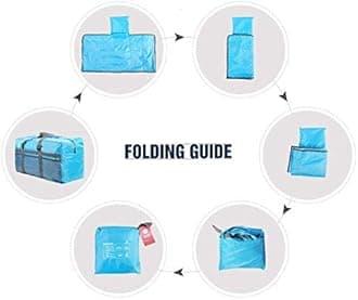 REDCAMP Foldable Travel Bag, Large Sports Bag, 75L/96L/100L, Lightweight Waterproof Hand Bag