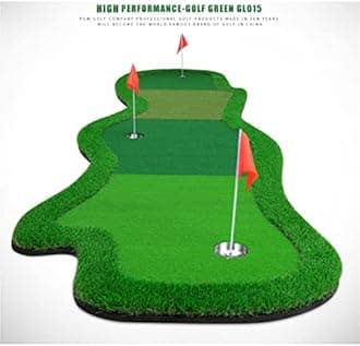 Golf Training Aid -Golf Game, Golf Putting Indoor Set Golf Training Aid Equipment, Golf Training Mat, Golf Putting Green, Golf Hitting Mats, Mini Golf Course Casual Golf Game Set for Adults