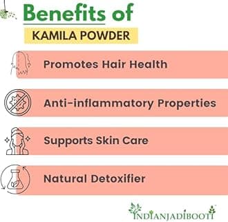 IndianJadiBooti Kamila Powder (900g Pack Of 2) | Pure Mallotus Philippensis | Kamela/Kampillaka | Ayurvedic Herb for Gut Cleanse & Skin Wellness | Natural Red Dye | Edible Grade